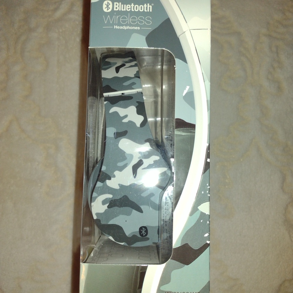 Bluetooth Wireless Headphones - Camouflage